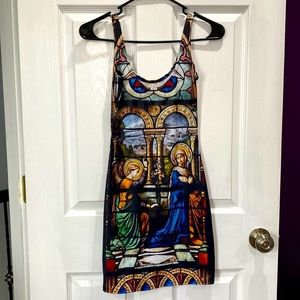 black milk clothing dresses BlackMilk | Middle-earth Map Black Stellar Dress | Black main image 1
